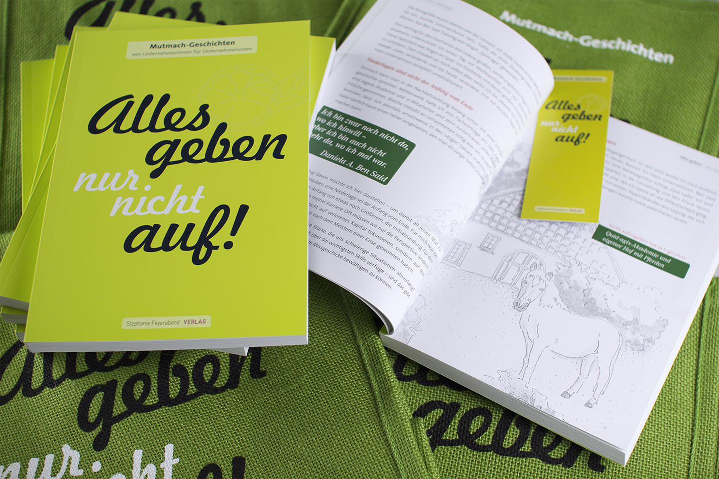 Alles geben – nur nicht auf