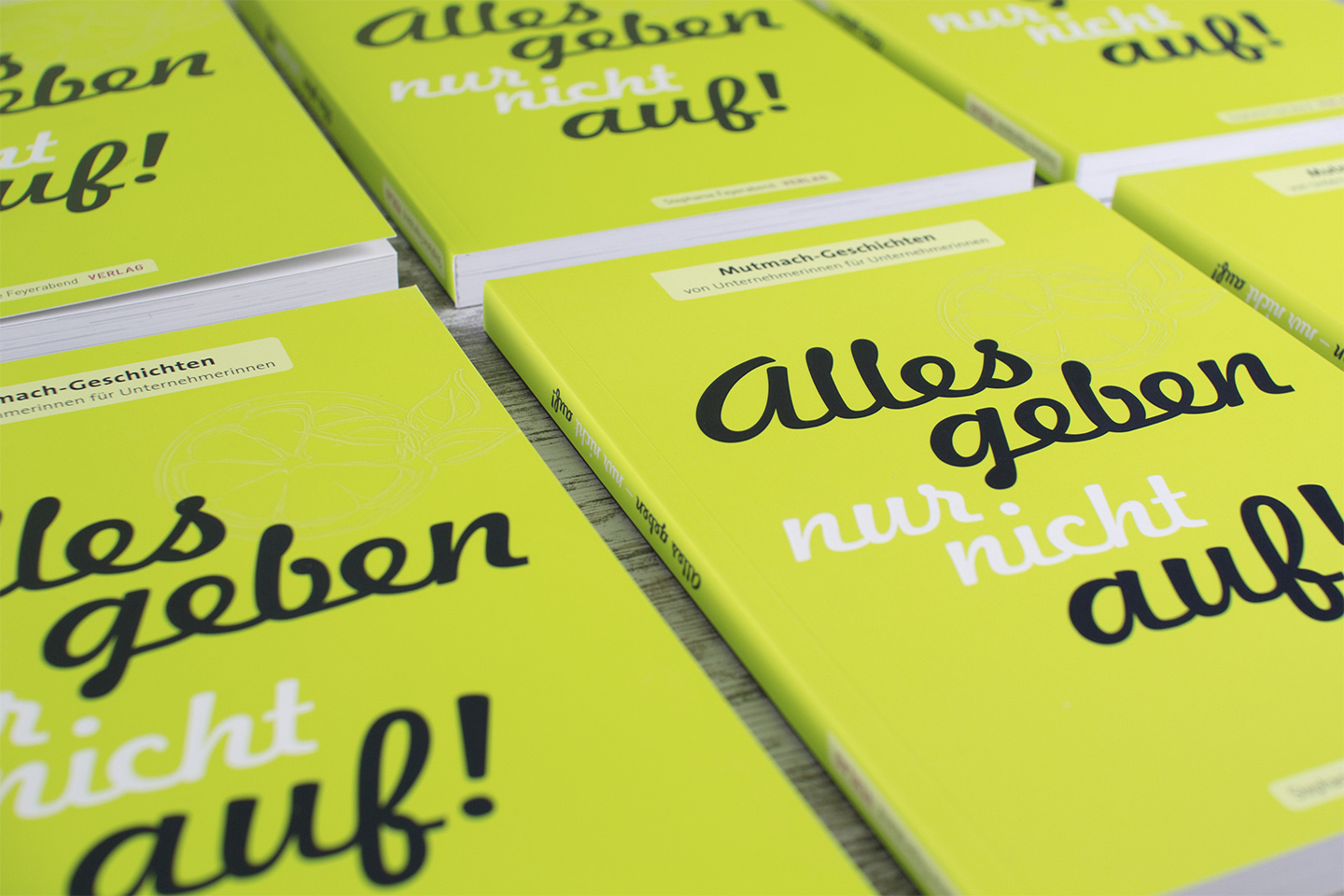 Alles geben – nur nicht auf